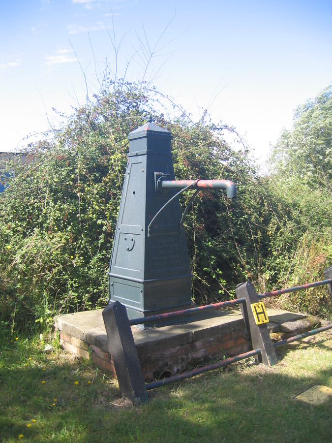 Hall Lane. Village Punp